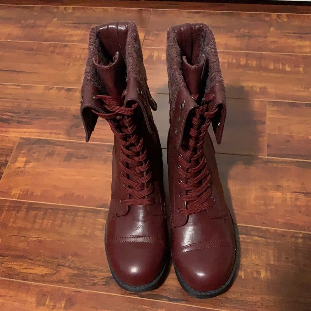 Wanted Women Combat Military Boots